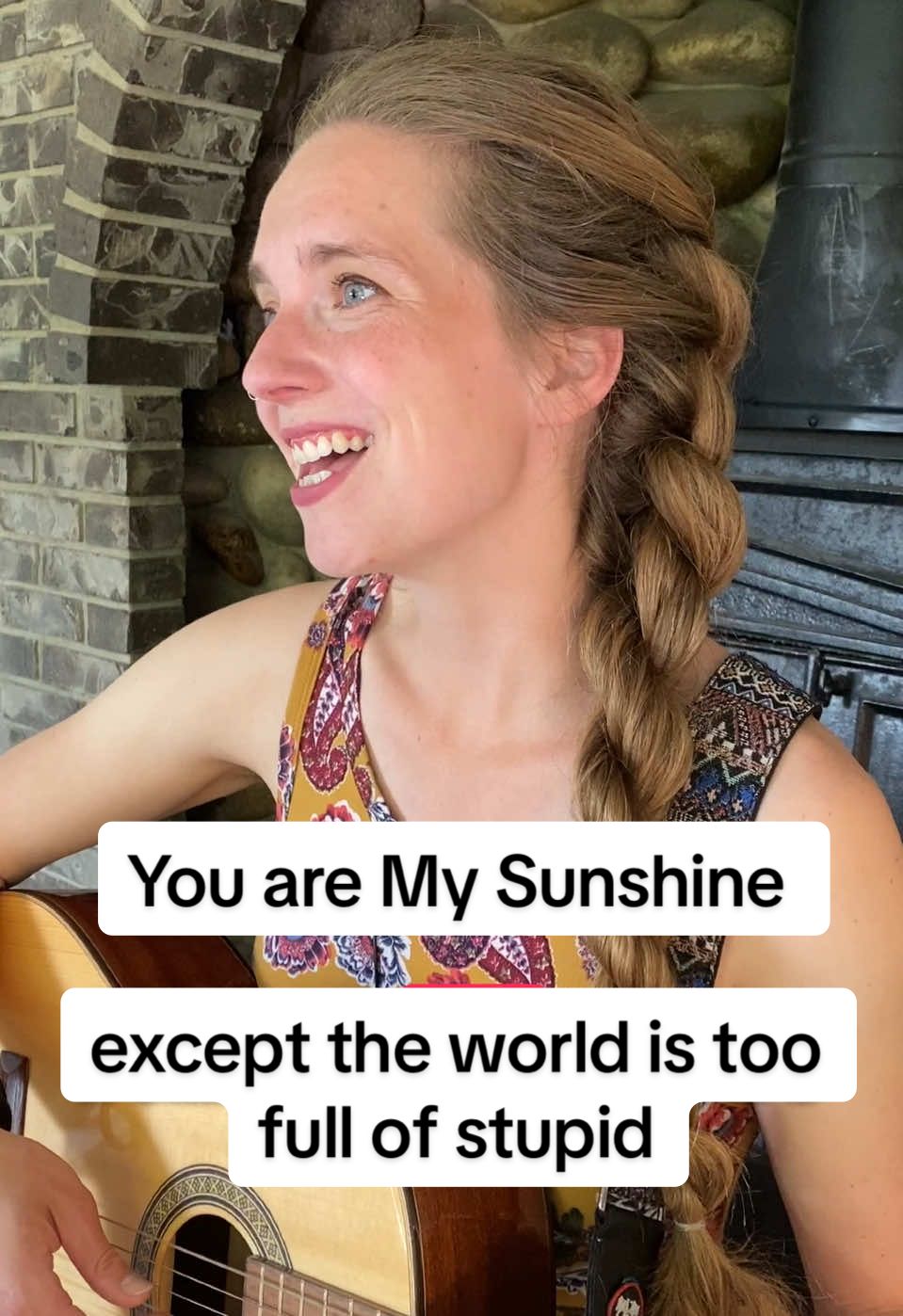 You know who to send this to ☀️“You are My Sunshine” ☀️  except the world is too full of stupid