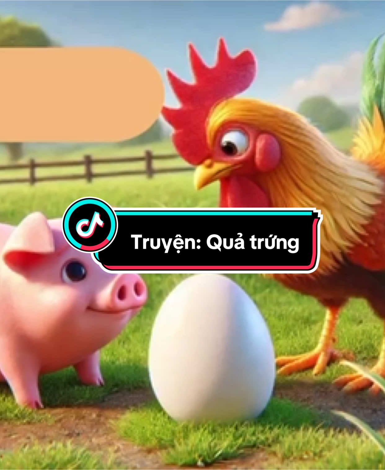 Truyện: quả trứng #xuhuong #mamnon #ai #cogiaomamnon 
