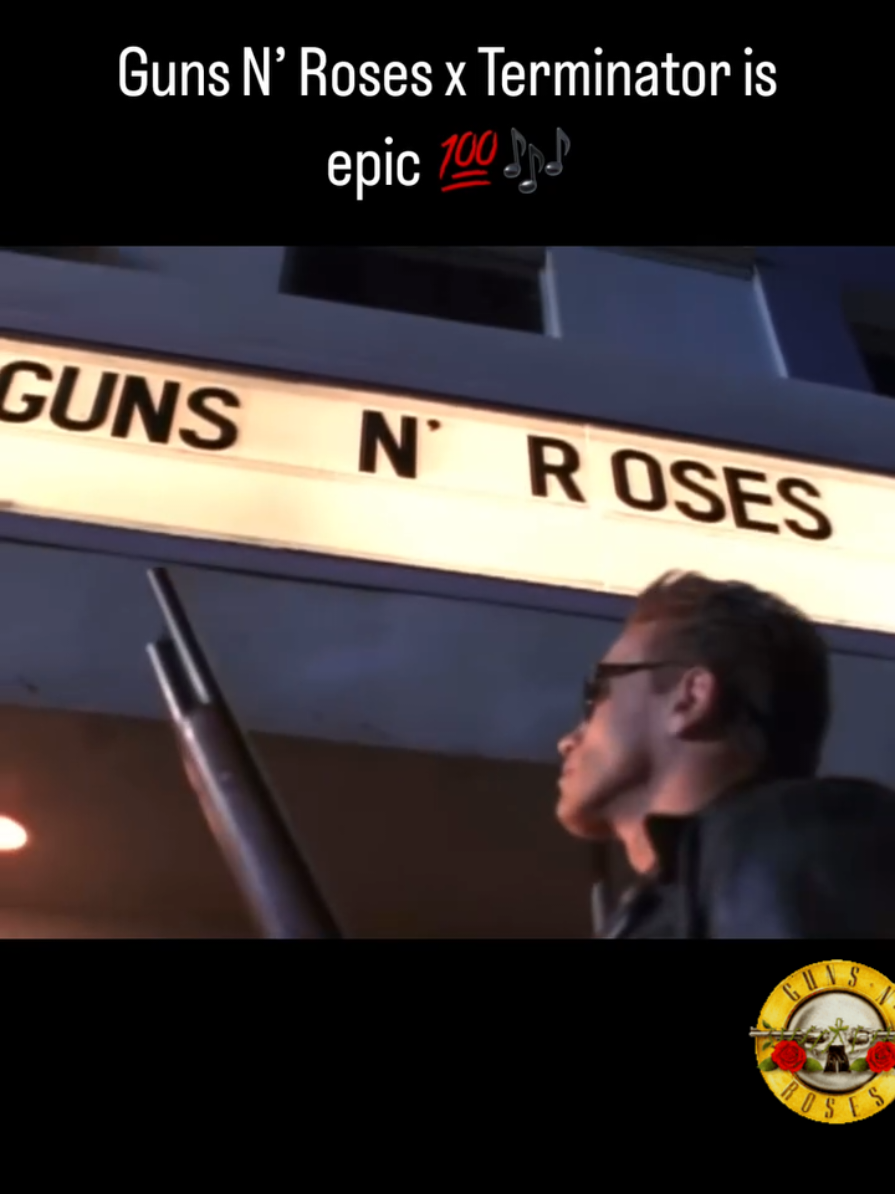 You Could Be Mine of Guns N'Roses, It was the song used in a scene from the movie Terminator 2 🎬😎🔥 #movie #terminator2 #song  #gunsnroses #filme #rock #youcouldbemine #axlrose  #band #90s 
