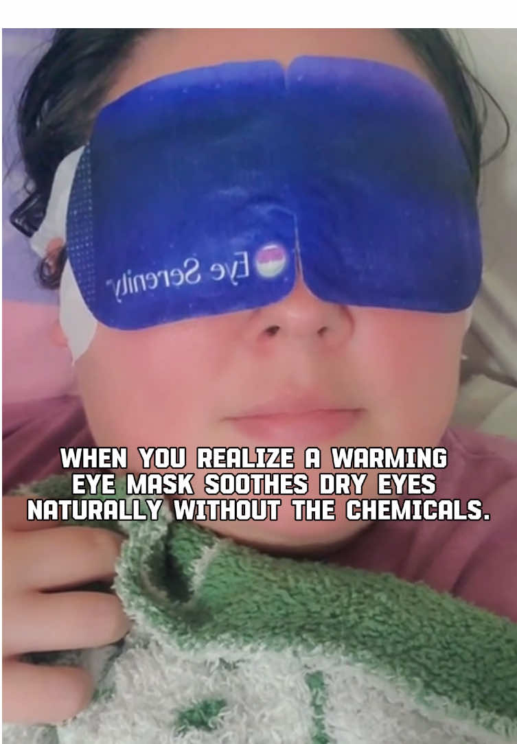 Say goodbye to chemicals! 🌿 Let a warming eye mask naturally soothe your dry eyes and bring instant relief. 💆‍♀️ Disclaimer:Results may vary. This product is not intended to diagnose, treat, cure, or prevent any disease. Always consult with a healthcare professional before use if you have any medical conditions. Eye Serenity Self Warming Eye Mask is available on Amazon or Lure Essentials.com Comment “SLEEP” to receive a FREE copy of the Good Night Sleep Book. Credits: @🔥✨HotMessyTessy ✨🔥 & @Ruby #eyegasm #selfcaretips #eyehealth #dryeyes #tiredeyes #EyeCare #EyeMask #wellness #Lure #lureessentials 