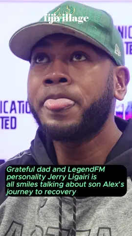 Grateful dad Jerry Ligairi is all smiles as son Alex is on the road to recovery Story Link: https://www.fijivillage.com/news/Grateful-dad-Jerry-Ligairi-is-all-smiles-as-son-Alex-is-on-the-road-to-recovery-8x5f4r/