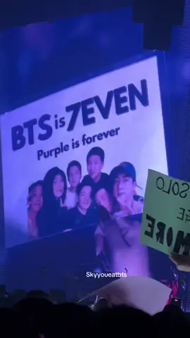 BTS is 7EVEN #hope_on_the_stage_tour  #bts  #jhope  #rm #jin #jungkook #jimin #suga #v 