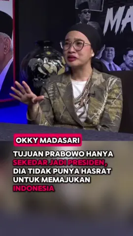 Tujuan Prabowo hanya jadi presiden, dia tidak punya hasrat untuk memajukan Indonesia #prabowo #presiden #pemilu2024 #fyp #fyppppppppppppppppppppppp 