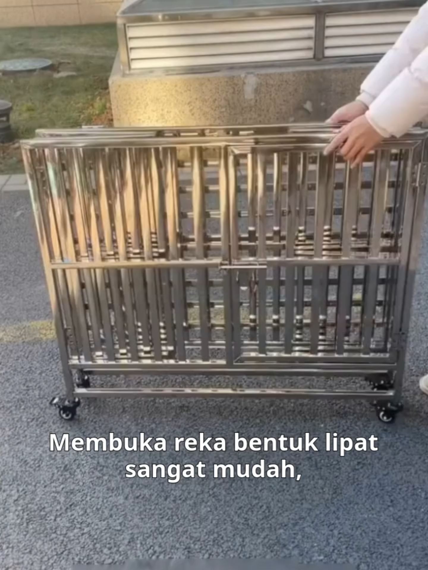 #DogCage #StainlessSteelDogCage LargeDogCage Stainless Steel Dog Cage  Stainless Steel Dog Cage