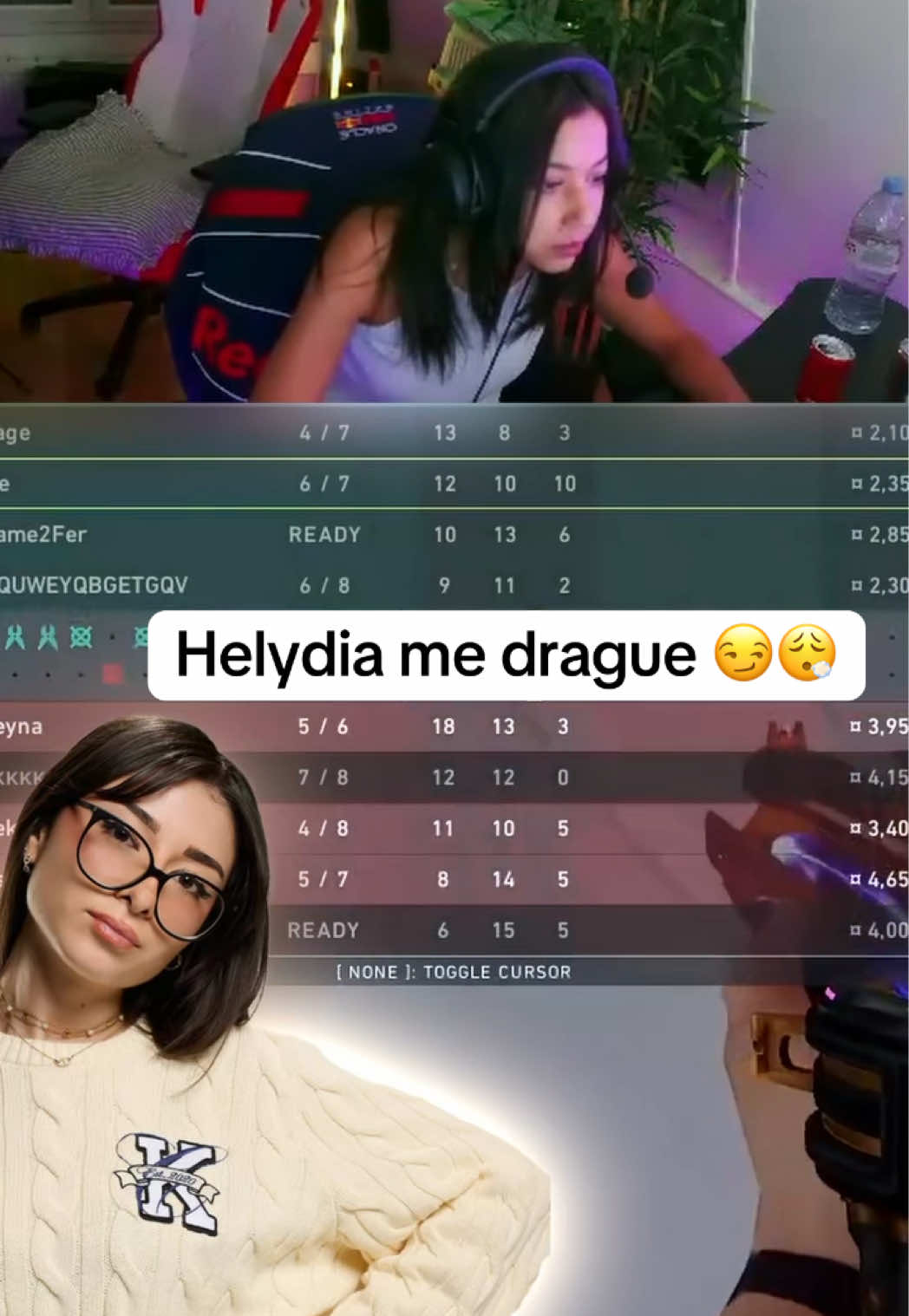 La duo la plus mignonne 🥰 #mel #melhssn #streameuse #twitch #Valorant #helydia 