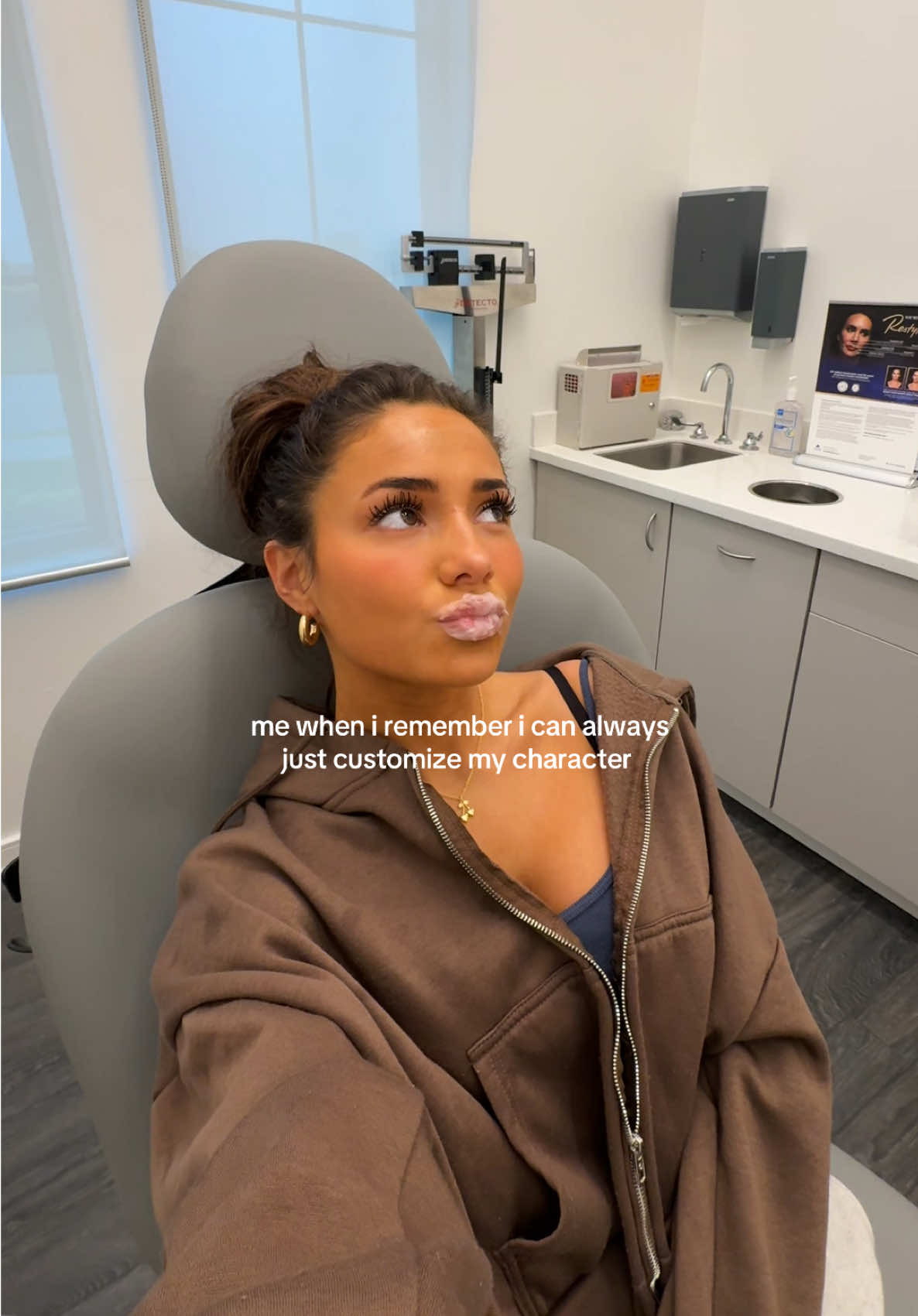 customizing my avatar 😼💋 #lipfiller #beauty #botox  #juvaderm #lipfillerappointment #lipfillerbeforeandafter #lipfillertransition #alle 