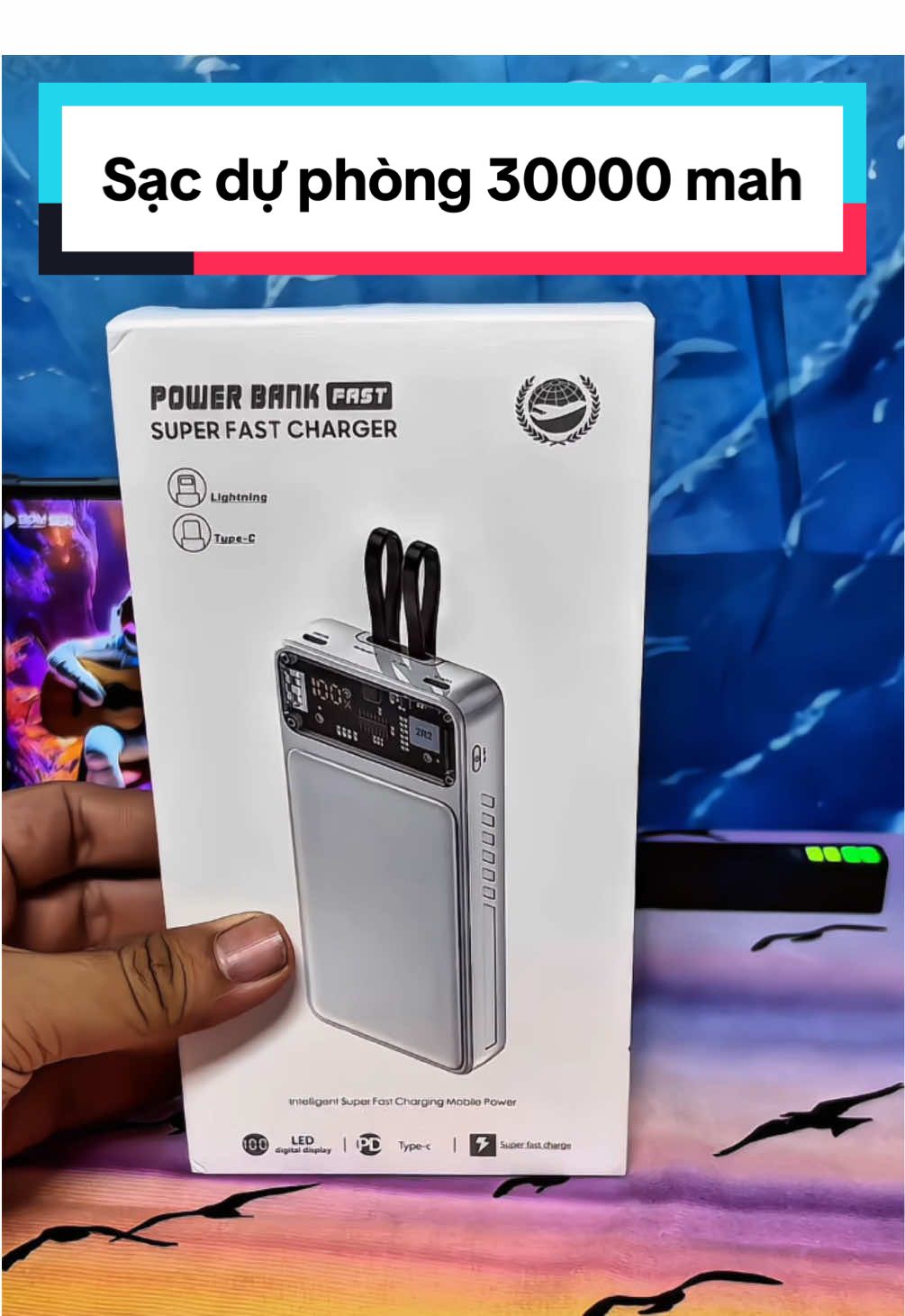 Sạc dự phòng gutek dung lượng 30000 mah,có hỗ trợ sạc nhanh #sacduphong #gutek #sacduphonggutek #sacduphong30000mah #sacduphongsieudungluong 