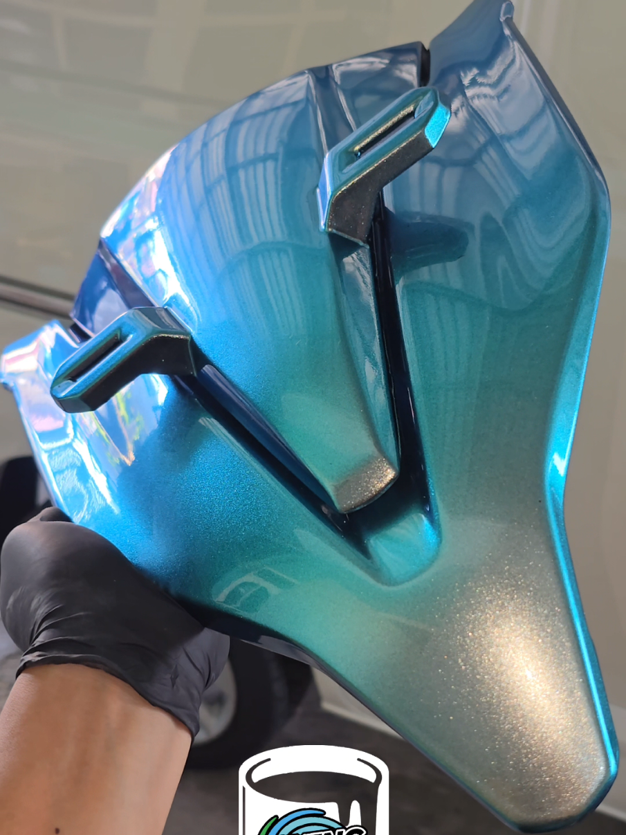 NEW COLOUR  BUNGLON SILVER MINT #repaint #bunglon #chameleon #variomodifikasi #vario #warna #warnawarni #catmotor #catmobil 