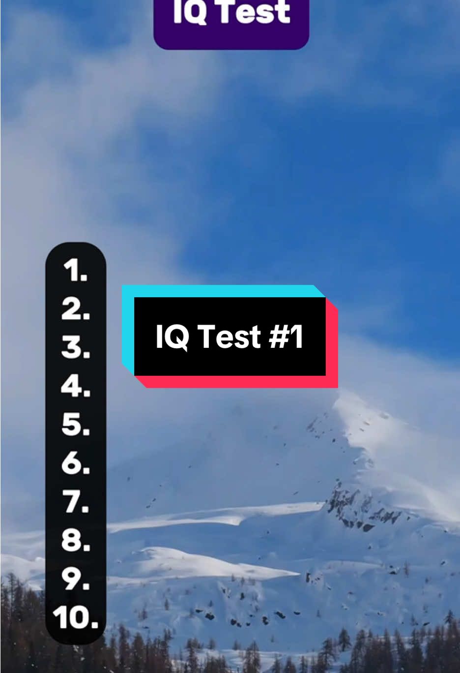 IQ Test ! #quiz #rätselchallenge #iqtest #LearnOnTikTok 