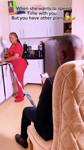 This is what happens when @Wambui Kajim wants to to spend time with me but i have other plans🤣🤣🤣🤣🤣🤣🤣🤣 #kajimfamily #marriageworks  #funnyreels 
