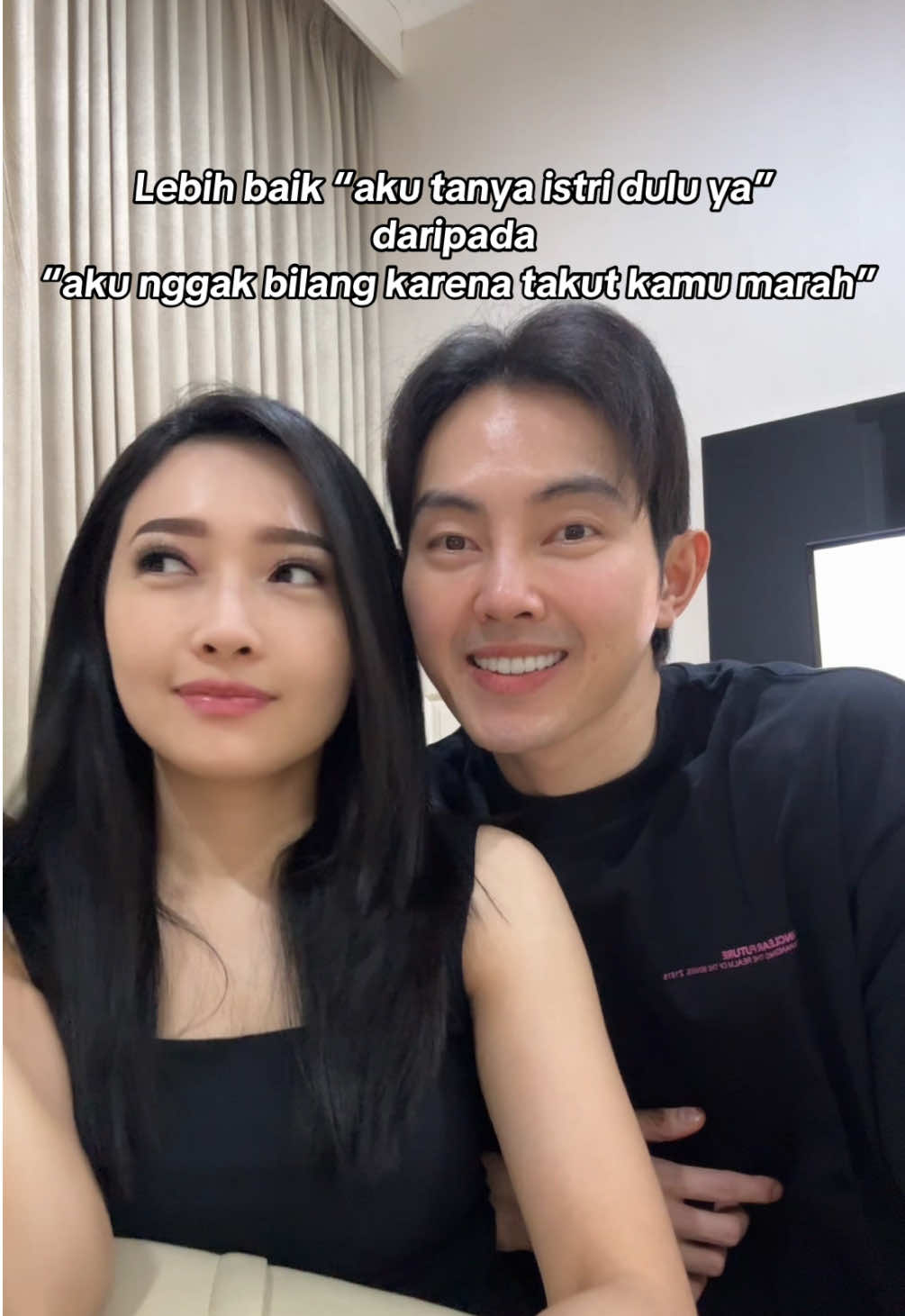 Setuju bu ibu?kasih tau lakimu