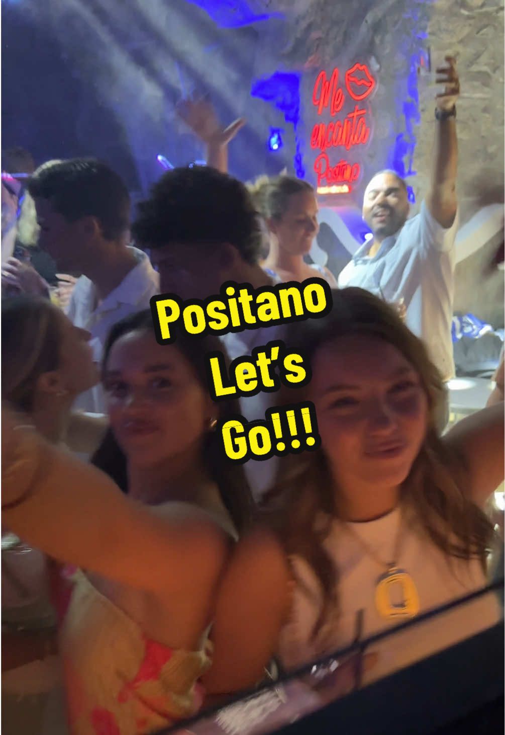 Let’s Go! Music On The Rocks, Positano 🪩 open every night 🙌🫶 #party #dj #girls #friends #partytime #musicontherocks #positano #amalficoast #italyvacation #summer2025 