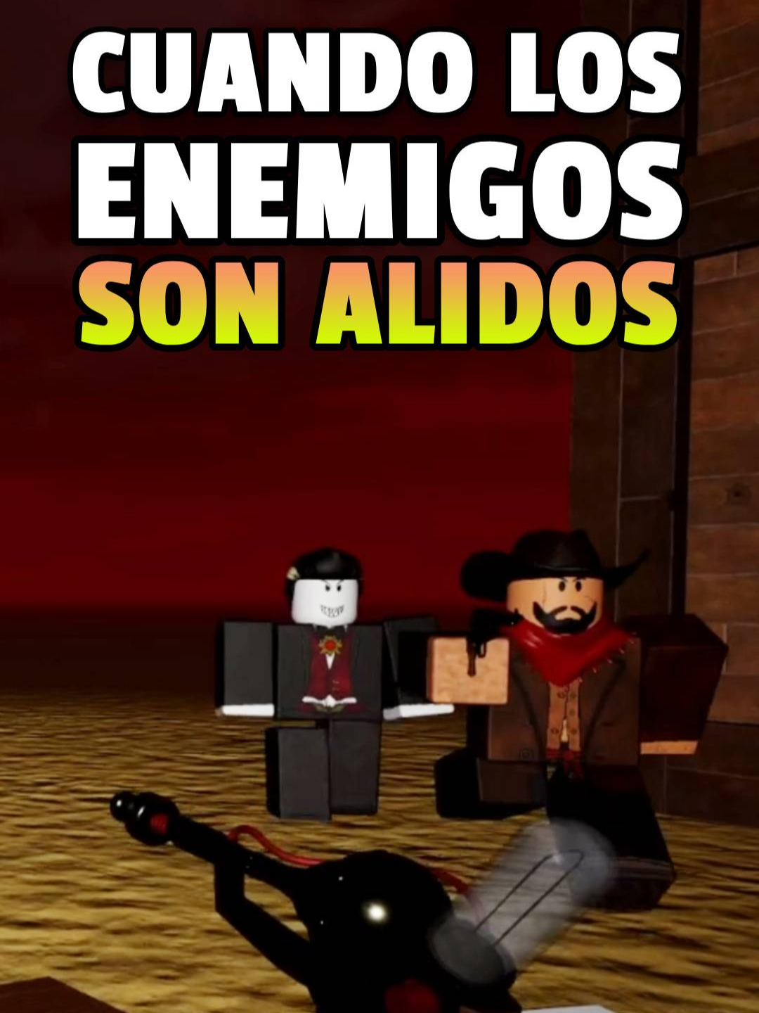 Cuando los enemigos se hacen tus alidos #deadrails #roblox #seyaru #shorts #gaming #rielesmuertos
