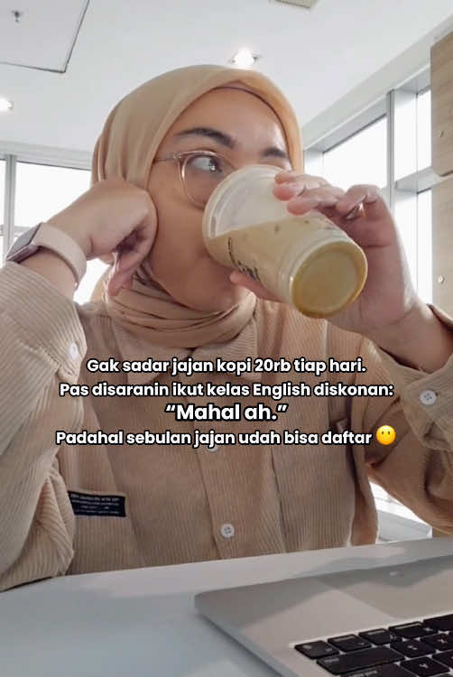 Dipikir-pikir jadi kepikiran ya…. Padahal bener juga😭😭😭  #EnglishAcademy #SemuaBisaInggris