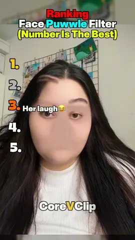 PART 2 | Ranking Face Puzzle Filter.#treading #challenge #top5 #ranking #funnytiktok #laughing #filter 