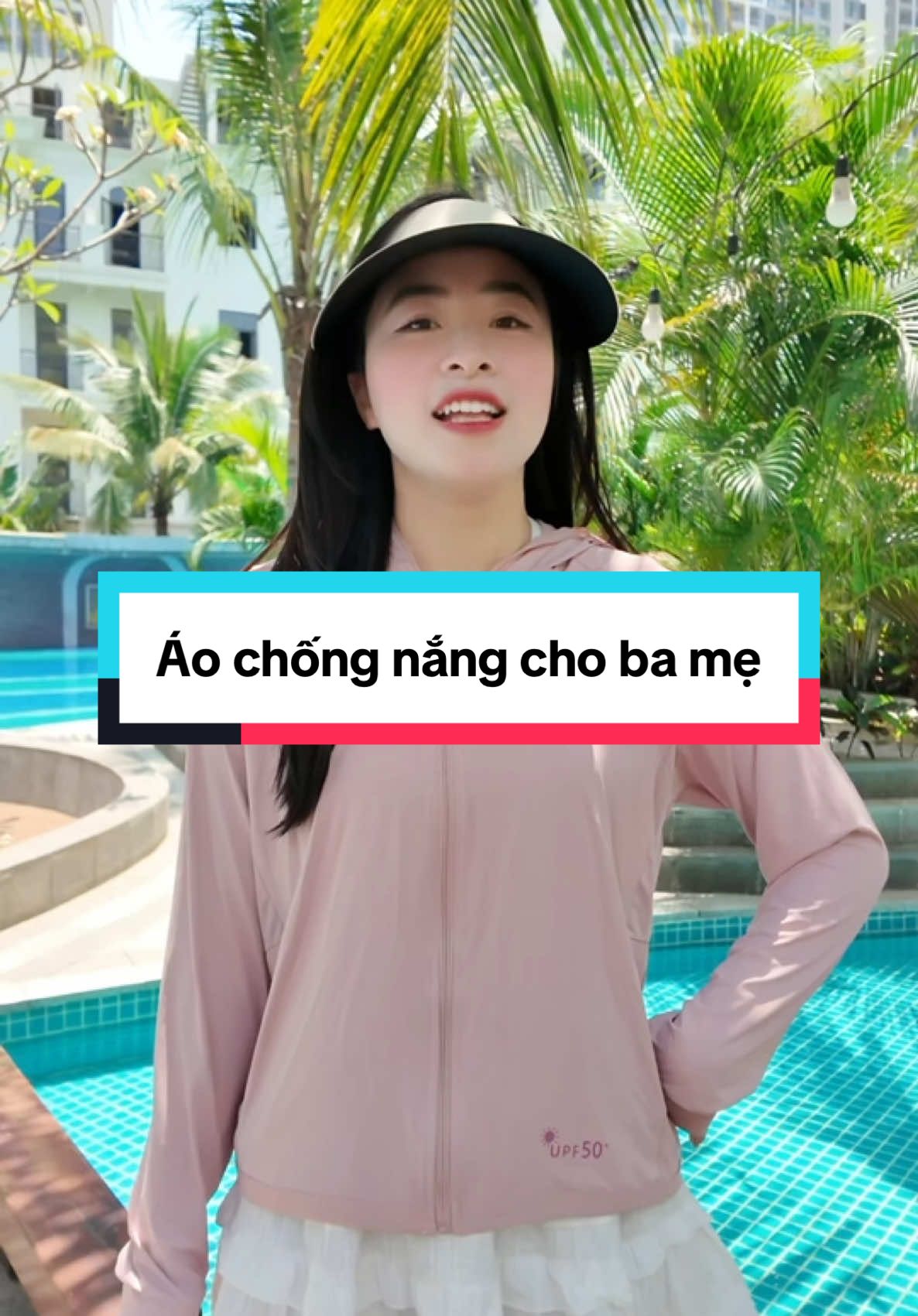 UPF 50+ áo chống nắng cho ba mẹ #meshubim #aochongnangnu #aochongnangnam 