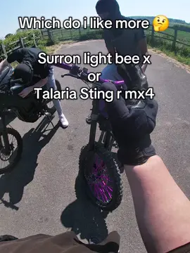 Surron light bee x  vs Talaria Sting r mx4 #elecypower #surron #talaria 