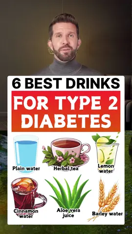 6 best drinks for type 2 diabetes #healthy #healthcare #healthtips #diabetes #type2diabetes #drink 