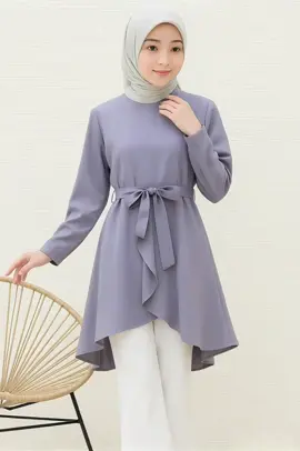 Tunic Shirt Wanita Premium / Tunik Lengan Panjang Wanita