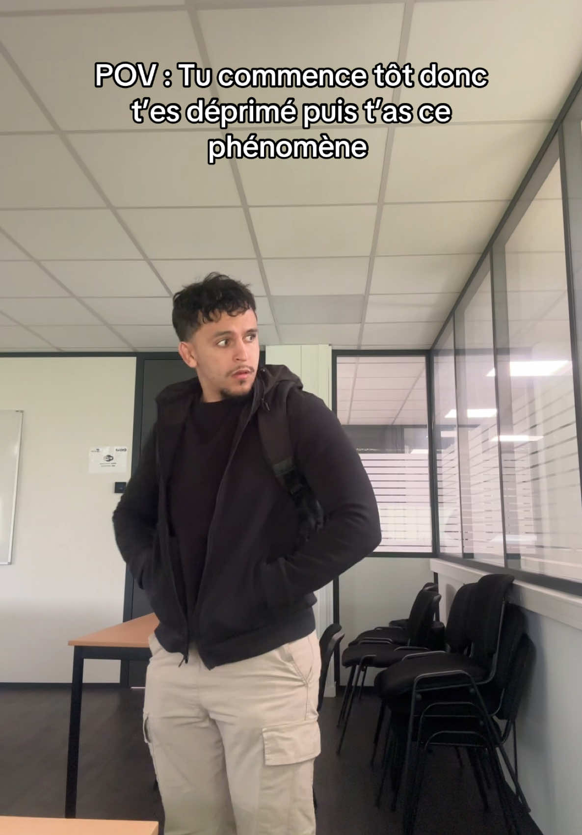 Alors qu’il a dormit à 5h du matin #humour 