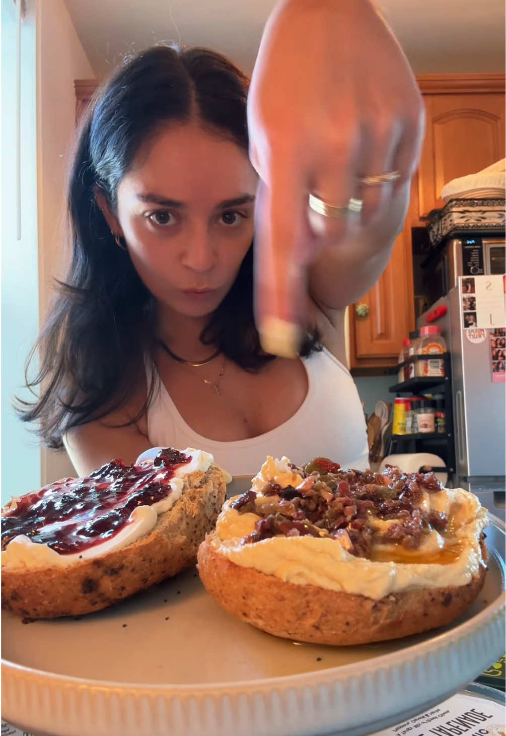 one bagel, two ways 
