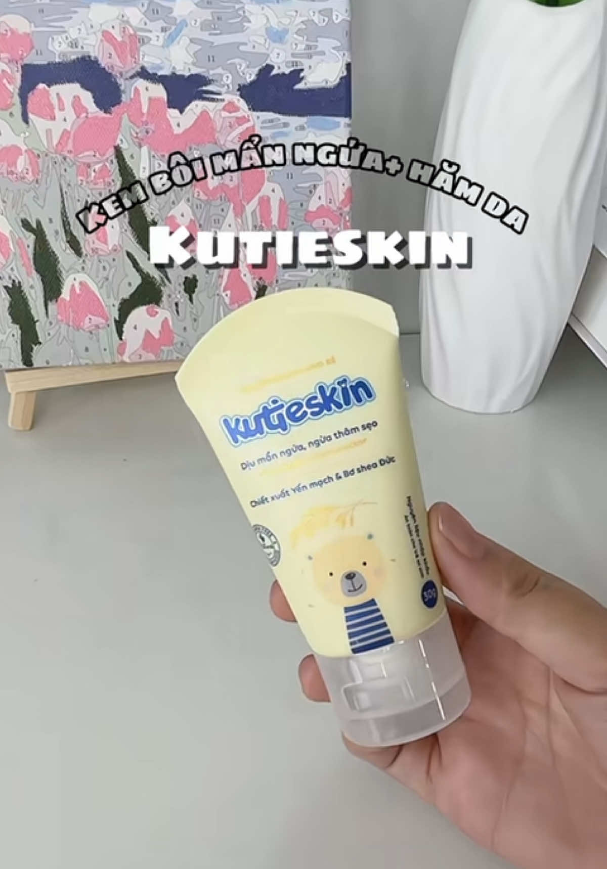 Chân ái cho em bé bôi hăm da các vết côn trùng … #unboxing #review #kemkutieskin #kutieskin #kemhamchobe 