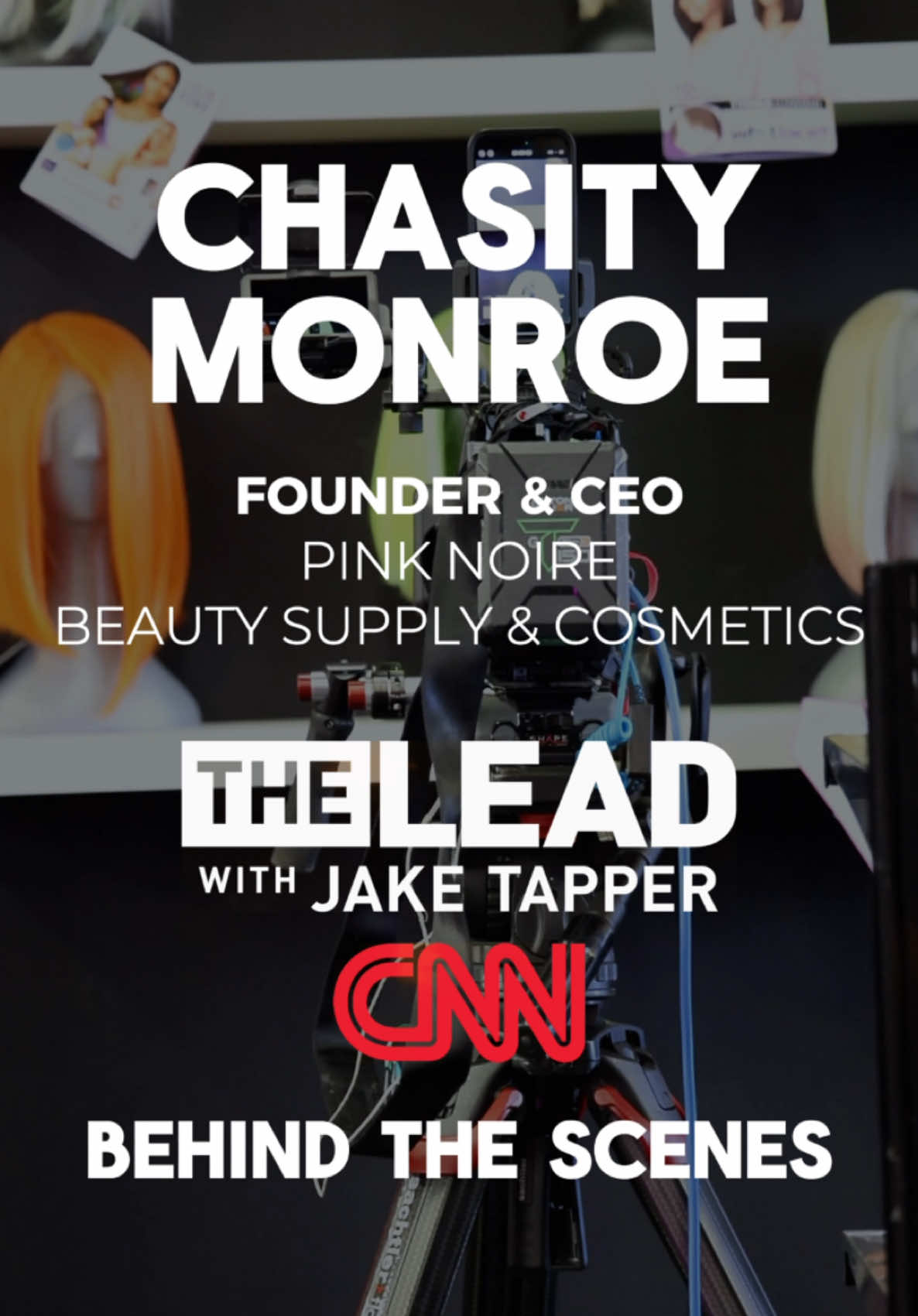 Go behind the scenes with our founder, Chasity Monroe, as she takes the national stage on CNN’s The Lead with Jake Tapper  From mic check to live camera action, experience the moments leading up to a powerful conversation on how trade policies impact Black-owned beauty supply stores like Pink Noire. This wasn’t just a segment, it was a statement.  #PinkNoireOnCNN #ChasityMonroe #BehindTheScenes #BlackBusinessMatters #TheLeadWithJakeTapper #CNN #BlackOwnedBeauty #PinkNoire #MemphisBusiness #RepresentationMatters