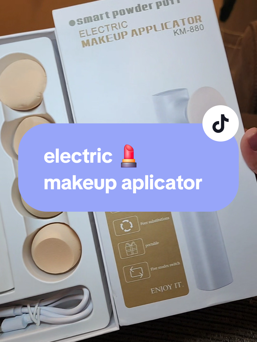 Electric Makeup Powder Puff, Makeup Sponge for Powder Foundation#beautytools#gadgets #skincaredevice #beautygadgets #makeuptutorial #makeuphacks #makeup #tiktokshopp #tiktokmademebuyit 