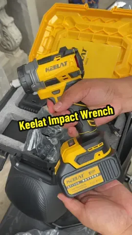 KEELAT BRUSHLESS CORDLESS IMPACT WRENCH #keelat #keelatpowertools #powertools #impactwrench 