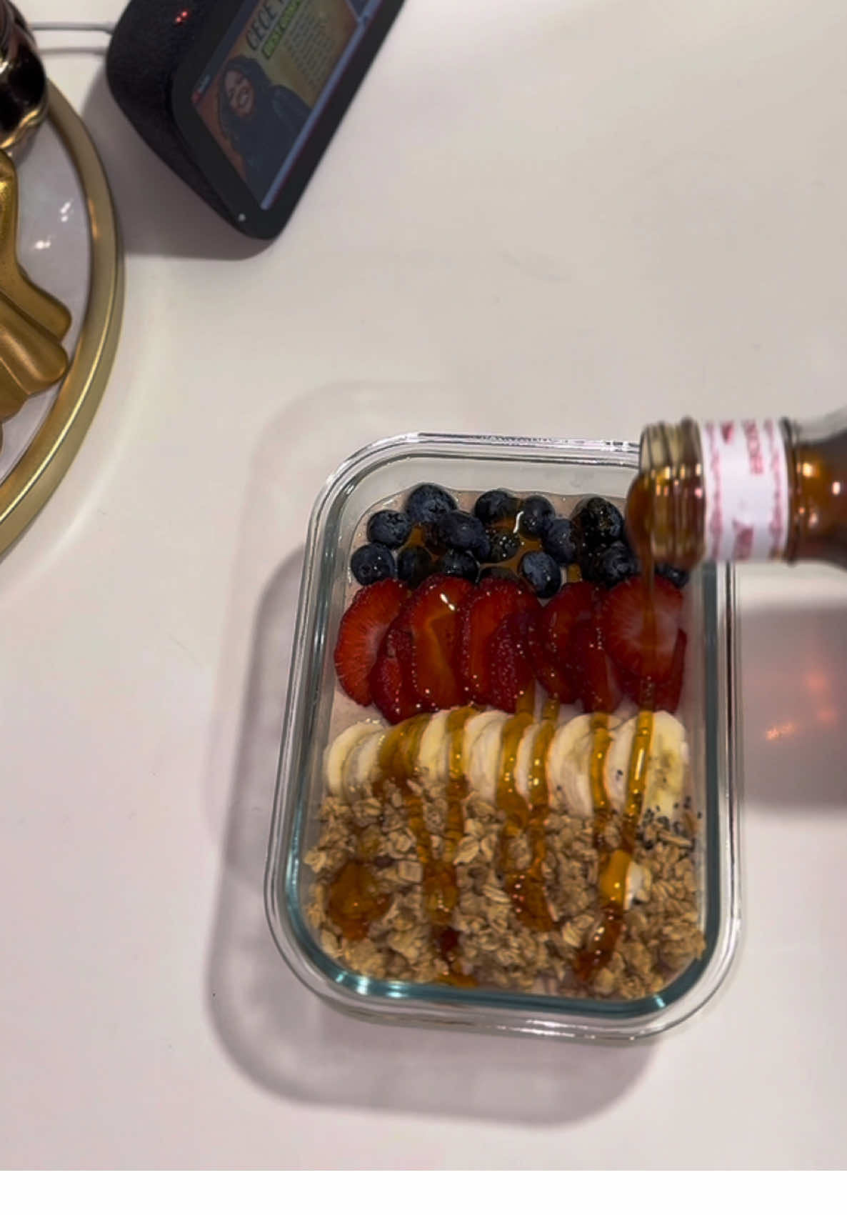 #overnightoats #breakfastideas #nefertiti_bibi #healthyeats #chiaseeds #fiberintake 