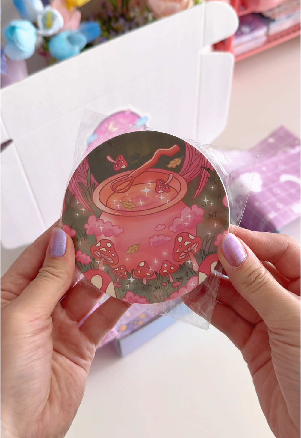 Thank you so much Bri!! @tinysilverfoxx #stationery #cutestationery #smallbiz #asmr #packanorderwithme #asmrpacking #packingasmr #packanorder 