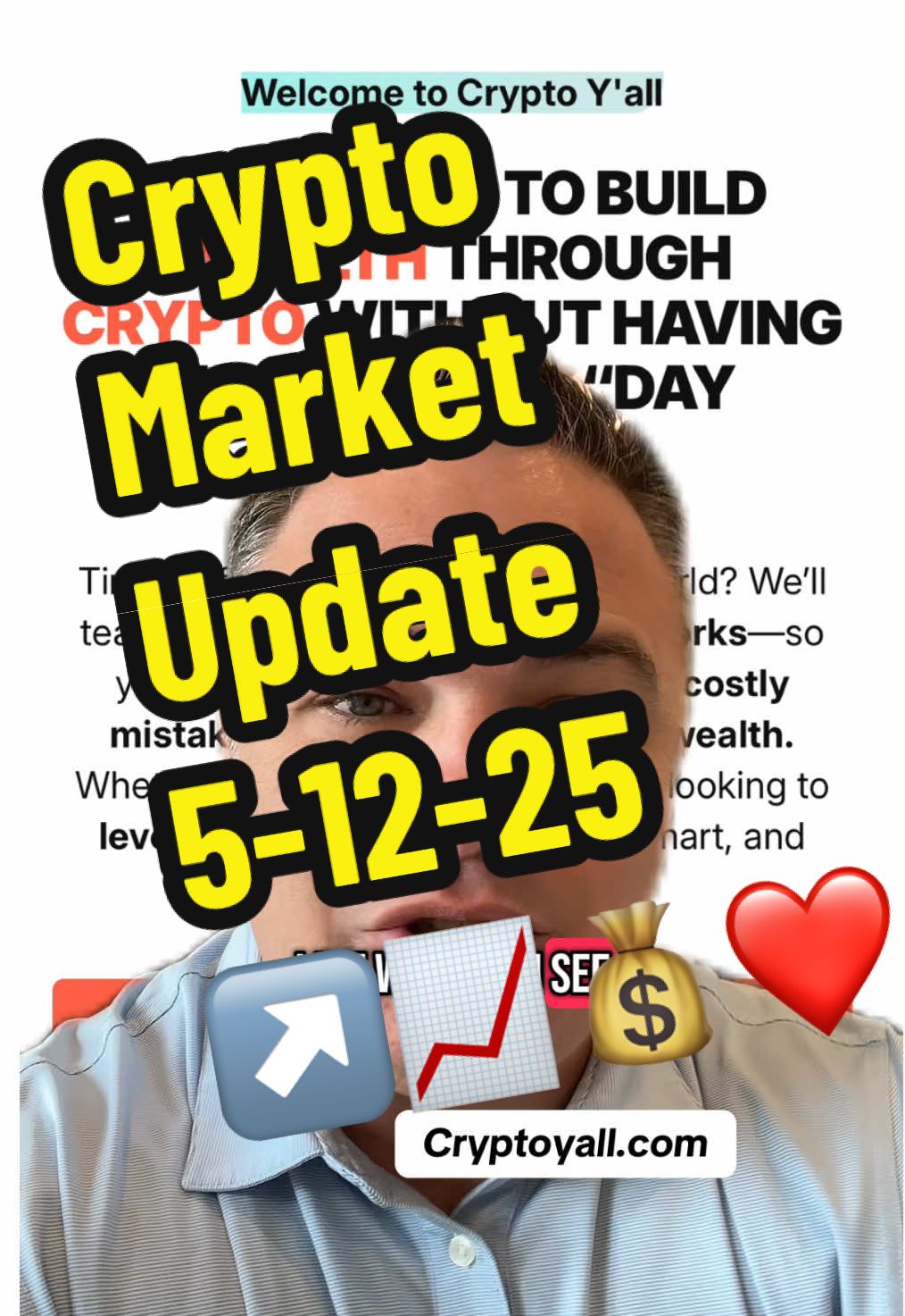 Crypto Market Update 5-12-25 ↗️📈💰❤️ #cryptomarketupdate #Cryptocurrency #Crypto #Bitcoin #BTC #Ethereum #ETH #Blockchain ##CryptoTrading #CryptoInvesting #CryptoCommunity #CryptoMarket #CryptoCurrencyNews #CryptoLife #CryptoWorld #CryptoInvestor #CryptoEducation #CryptoTips #CryptoGains #Altcoins #DeFi #NFT #NFTCommunity #NFTs #Metaverse #CryptoAnalysis #CryptoAlert #CryptoStrategy #CryptoPortfolio #Finance #Investing #Investment #Investor #Wealth #WealthBuilding #FinancialFreedom #FinancialLiteracy #FinancialIndependence #Money #MoneyManagement #PassiveIncome #Earnings #RichMindset #PersonalFinance #SmartInvesting #InvestmentStrategy #Stocks #StockMarket #StockTrading #StockInvestor #DayTrading #SwingTrading #StockMarketNews #StockMarketTips #StockAnalysis #StockAlert #StockPicks #StockPortfolio #RealEstate #RealEstateInvesting #RealEstateInvestor #PropertyInvestment #RealEstateMarket #RealEstateTips #RealEstateStrategy #PropertyManagement #RealEstateLife #RealEstateSuccess #InvestmentTips #InvestmentOpportunities #InvestmentPortfolio #LongTermInvesting #RetirementPlanning #WealthManagement #AssetManagement #InvestmentGoals #Fintech #TechInvesting #Innovation #TechNews #FutureTech #digitalassets #greenscreen  #xrp #xrpcommunity #xrparmy