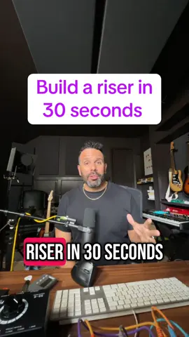 Build a riser in 30 seconds ⏱️  White noise ➕ reverb ➕ pitch up ➕ delay.  Add a filter sweep = instant tension builder.  ⚠️ Don’t buy risers—make ‘em. #MusicProducerTips #sounddesign #ReasonStudios @Reason Studios 