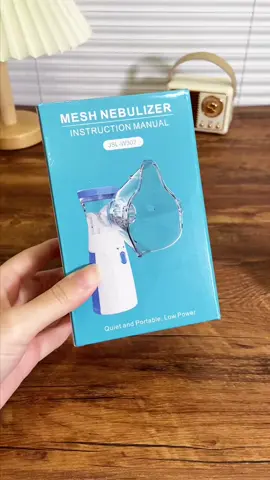 Portable ultrasonic air humidifier #fyp #tiktokshop #nebulizer 