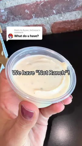 Replying to @Ayyee_itsCeejay it's better than ranch. #noranch #nypizza #princestreetpizza 