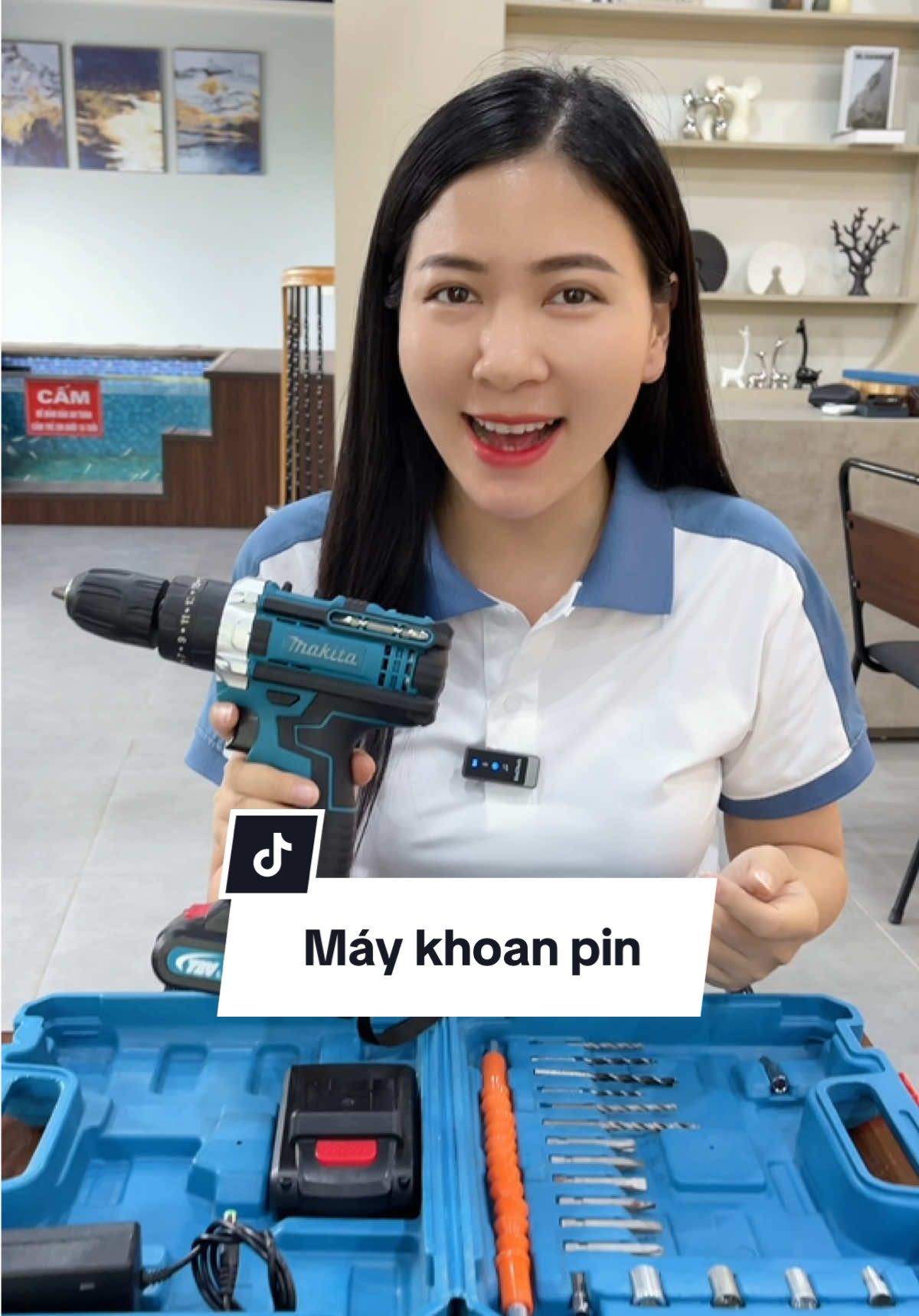 Máy khoan pin#trending #cokhi #khoanpin #khoanpinmakita 