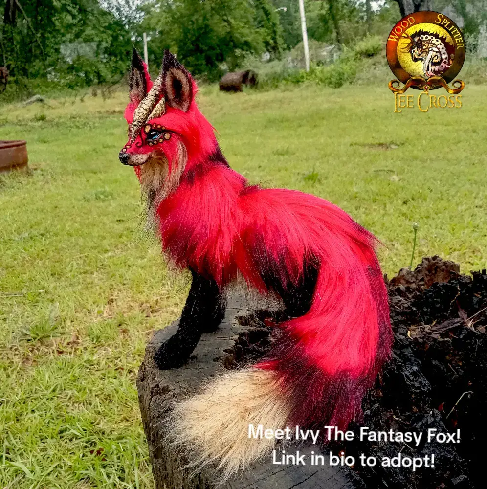 Link in bio to adopt! 5 Day Auction Adoption! One of a kind original artwork, enjoy! #foxcore #foxes #redfox #artistsoftiktok #artwork 