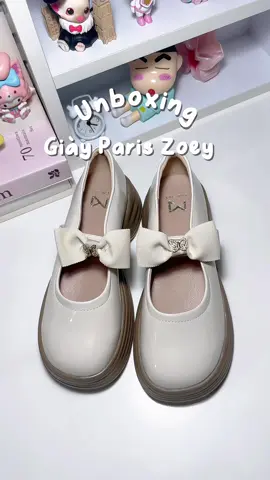 #unboxing #unbox #review #giaynu #giaypariszoey #giaypariszoey #giayxinh #fyp #xuhuong 