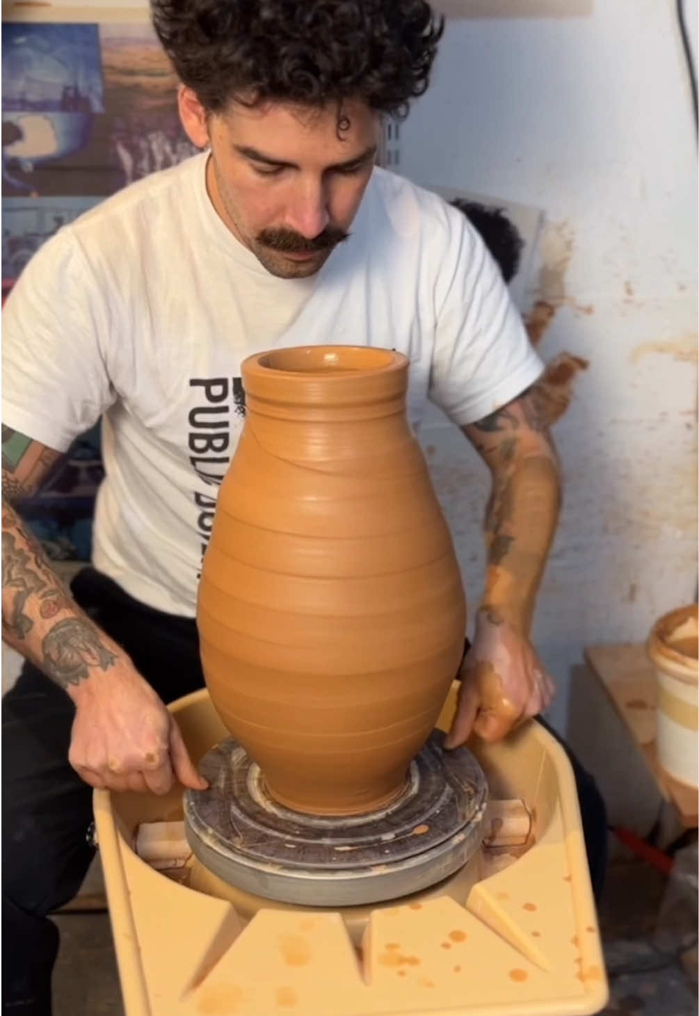 pottery fails & bloopers #pottery #asmr 