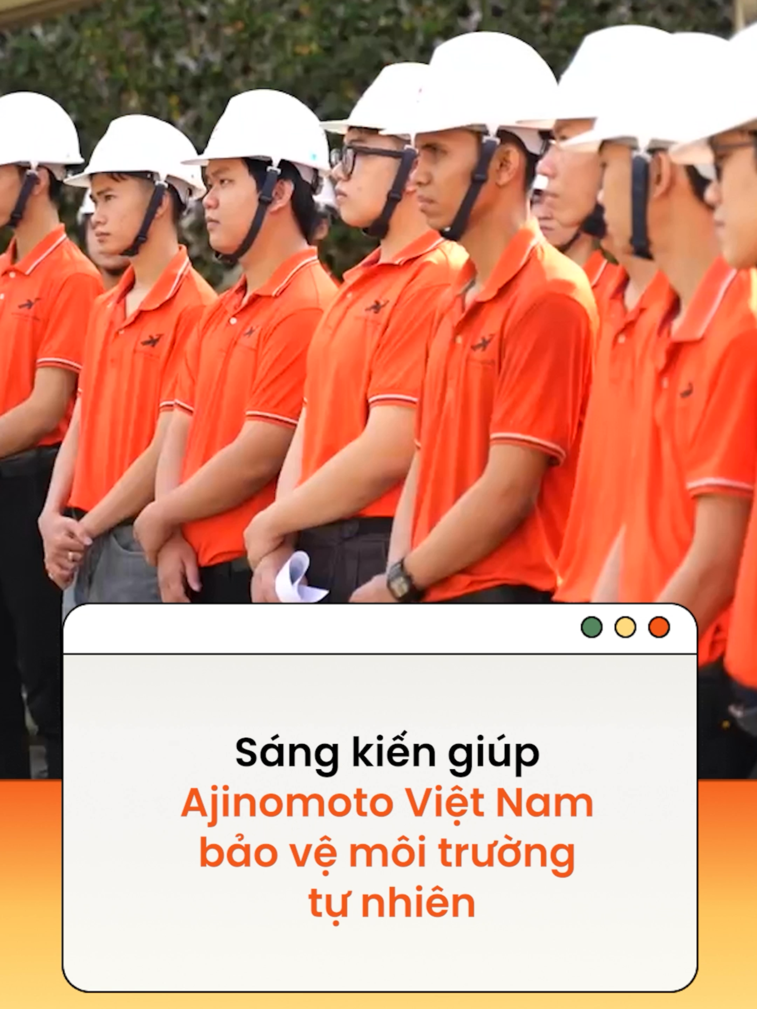 Ajinomoto Việt Nam triển khai nhiều sáng kiến giá trị góp phần bảo vệ môi trường tự nhiên. #AjinomotoVietnam #sangkienmoitruong #baovemoitruong