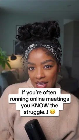 If you’re often running online meetings then you know this struggle! #ad