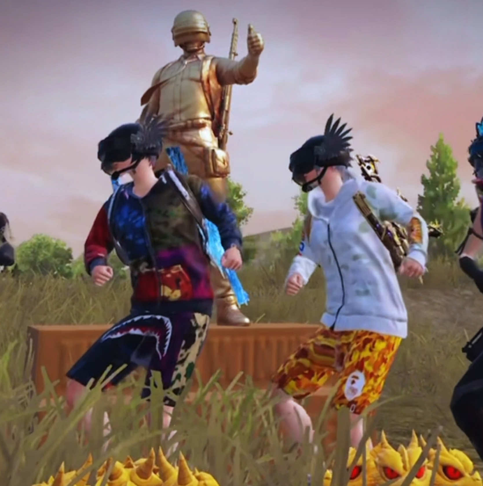 tung tung tung 🤣 #pubgmobile #พับจีโมบาย #pubg #พับจี 