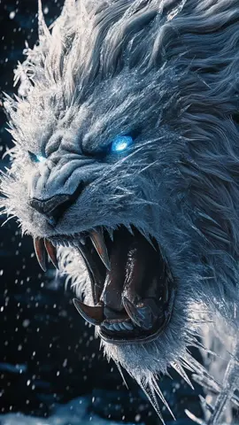 Frost King 👑🧊 He rises from the cold — carved from crystal, crowned in silence. The Frost King rules not with fire, but with stillness and strength. #FrostKing #IceLion #AIArt #MythicalCreatures #FrozenMajesty #CinematicBeauty #FantasyKing #DigitalLegends #ElementalPower