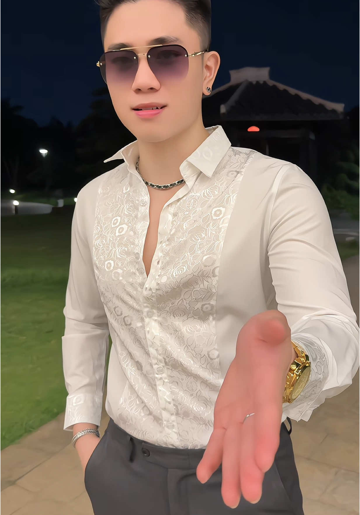 [DEAL QUÀ TẶNG] Áo Sơ Mi Phối 