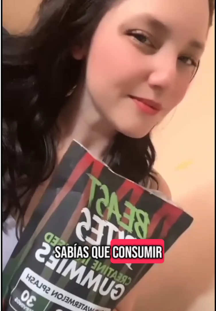 GOMITAS EN CREATINA 😱🍉  #creatina #creatinamonohidratada #saborsandia #gomitas 