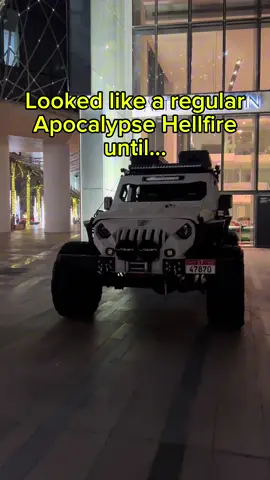 What… 💀  #skjall_carspotting #dubai #suv #jeep #nos #luxurycars 