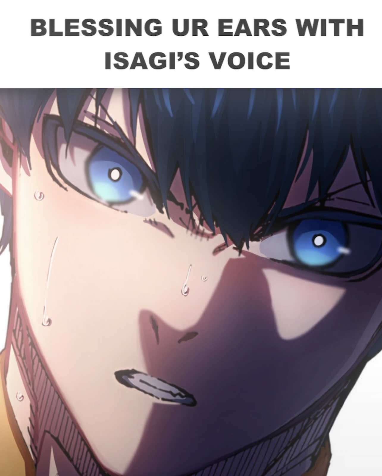 Isagi’s voice actor so goated #isagiyoichi #relatable #bluelock #bluelockanime #xybca #fyp #isagi #bluelockedit 