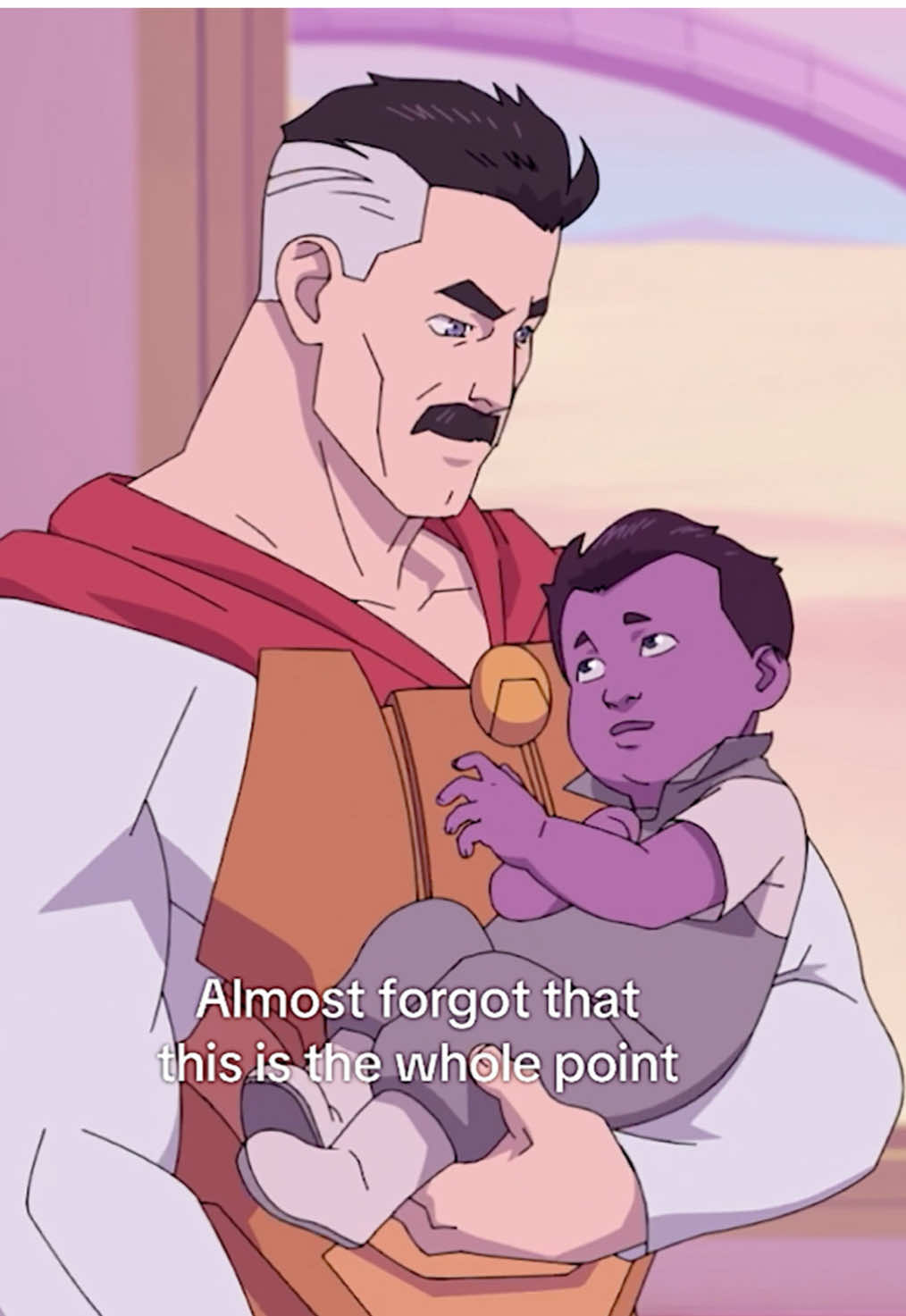 It's about cherishing these super cute moments. #Invincible #StevenYeun #SandraOh #JKSimmons #ChristianConvery #InvinciblePV #trendpv