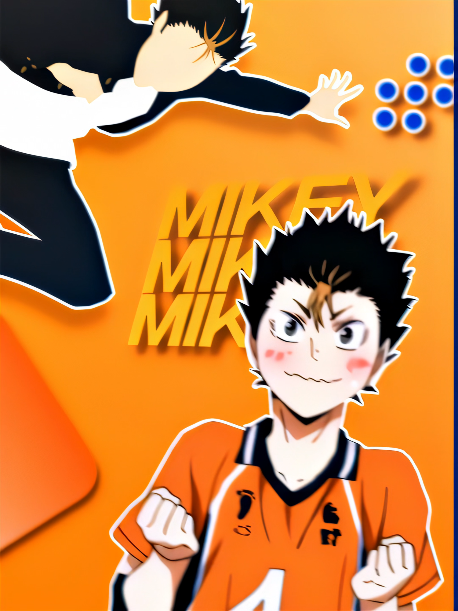 Nishinoya🔥Enjoy💙#edit #4k #animeedit #haikyuu #volleyball #karasuno #nishinoya #hinatashoyo #hinata