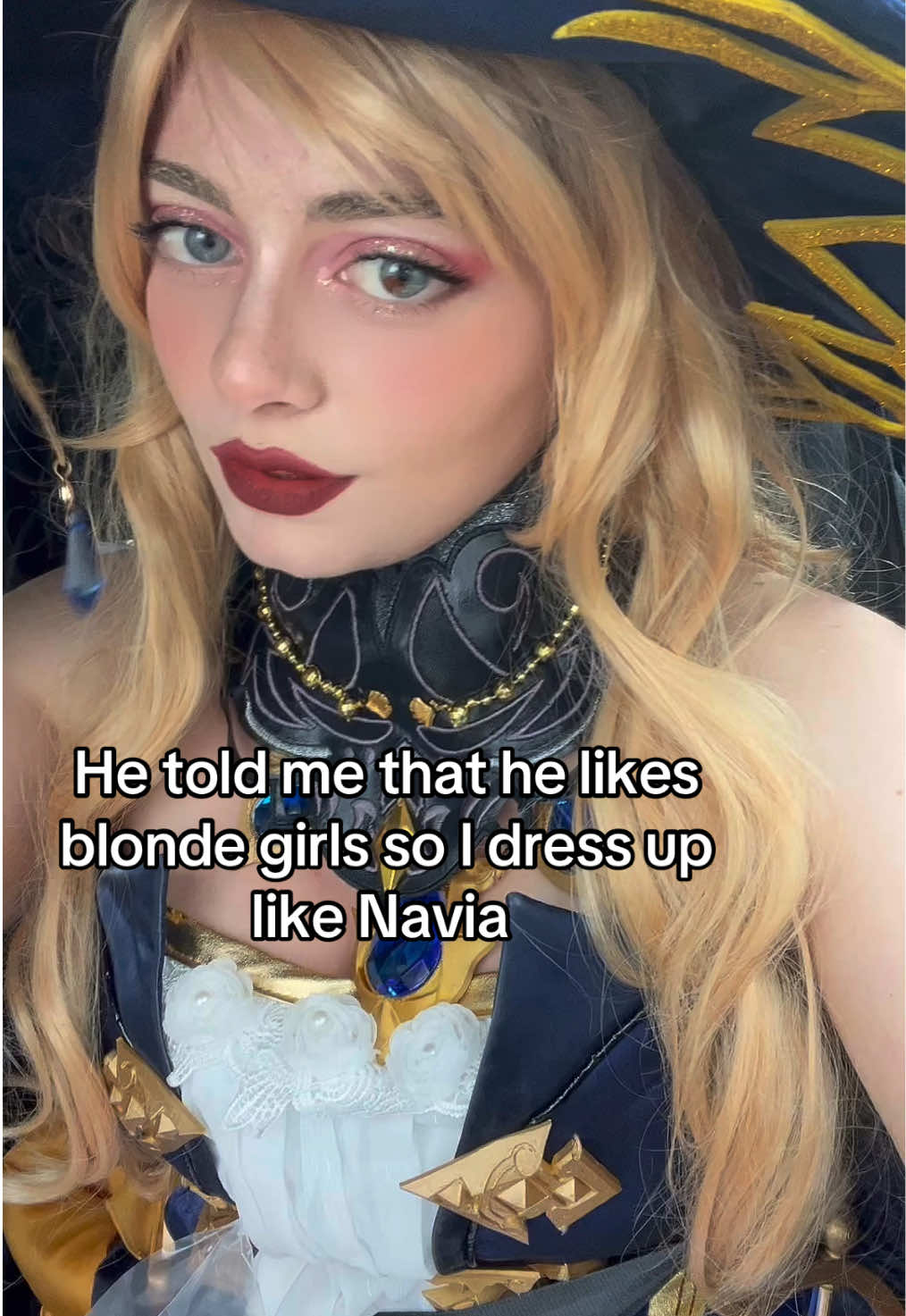 Date with a Genshin Cosplayer? #genshin #genshincosplay #navia #cosplay #cosplayer 